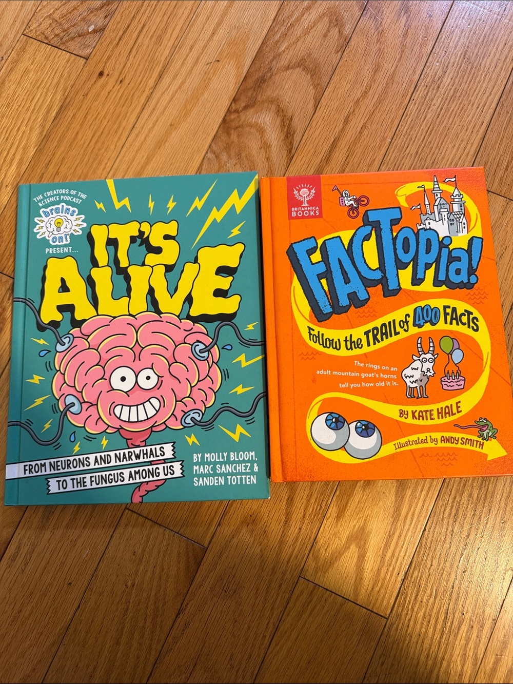BrainPOP It's Alive & Factopia! Kids Book Set